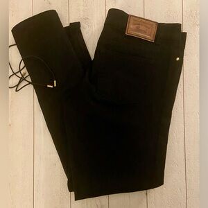 NWT Authentic Gucci Black Lace Up Jeans